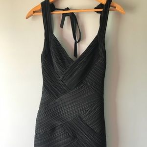 Black cocktail dress
